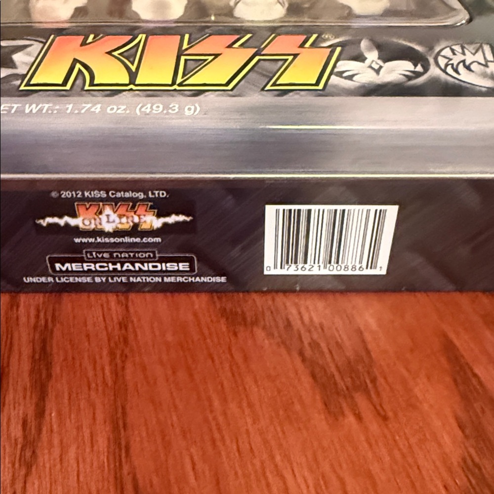 KISS Limited Edition PEZ Gift Set New Sealed Rock Band Collectible Display - Picture 5 of 6